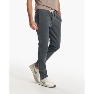VUORI Men's Optimist Pants, Corduroy Pants, Smoked Beryl, Size Large